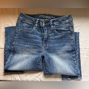 American Eagle: Hi-rise jegging, super stretch. Size:6